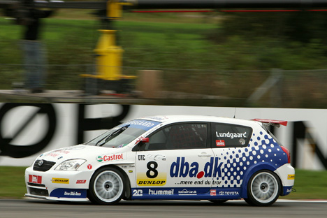 Henrik Lundgaard (Toyota).
(Foto: Motorsporten.dk)